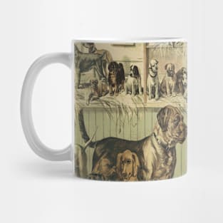 VINTAGE DOG Pop Art Mug